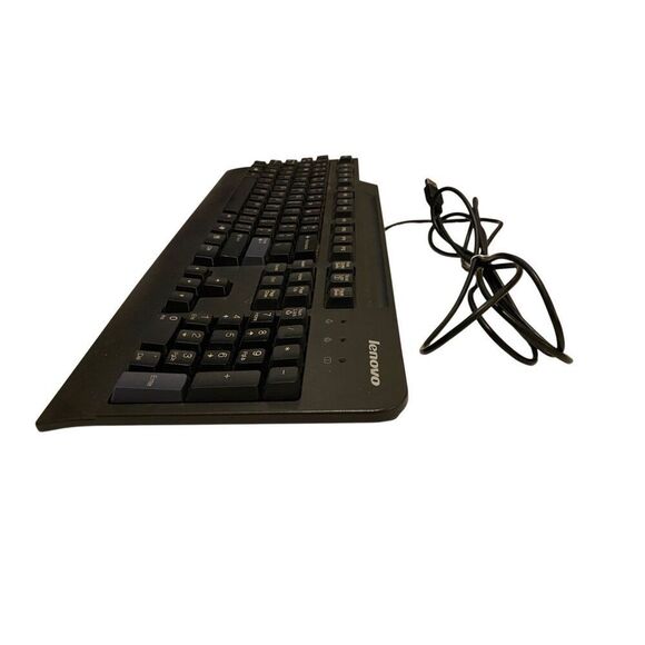 Lenovo Preferred Pro USB Keyboard Ku 0225 Black Wired Computer Accessory - Picture 4 of 12